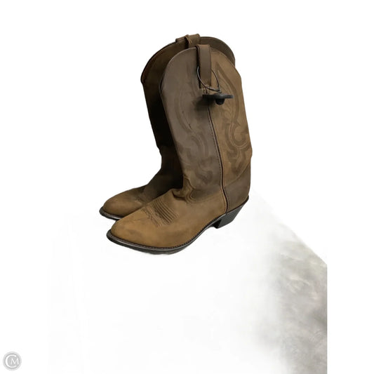 Boots Western By Clothes Mentor In Brown, Size: 8.5