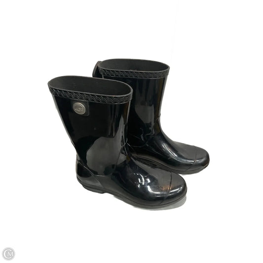 Boots Designer By Ugg In Black, Size: 8