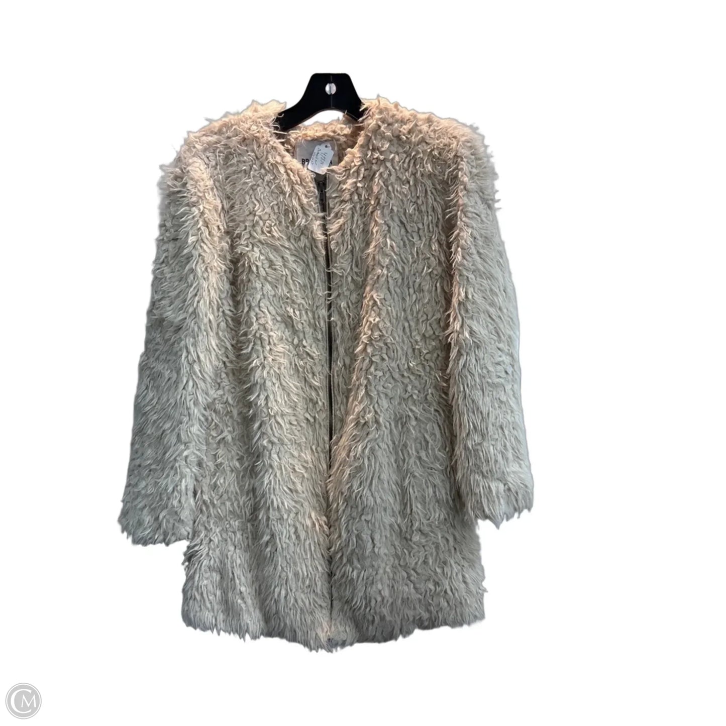 Jacket Faux Fur & Sherpa By Bb Dakota In Cream, Size: Xs
