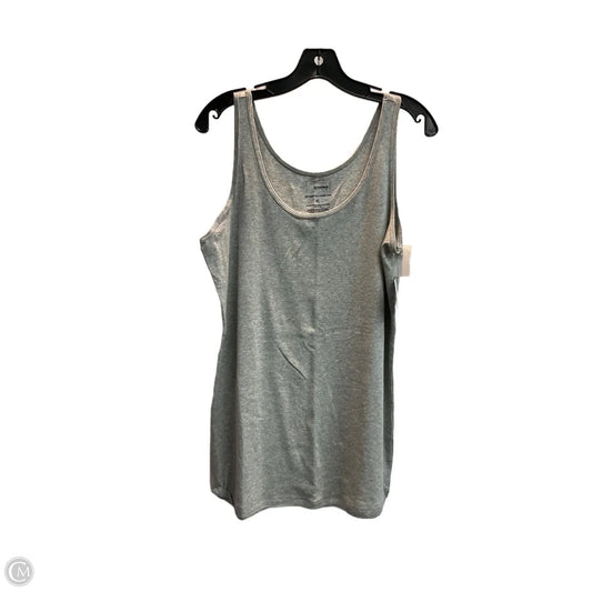Tank Top By Sonoma In Grey, Size: Xl