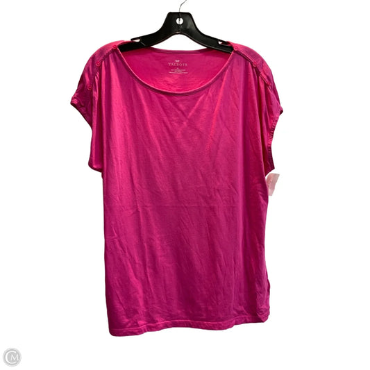 Top Sleeveless By Talbots In Pink, Size: Xl