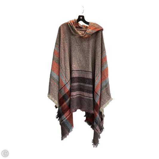 Poncho By Impressions In Multi-colored, Size: Osfm