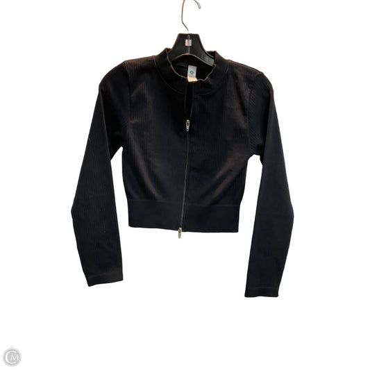 Athletic Sweatshirt Collar By Clothes Mentor In Black, Size: M