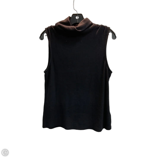 Top Sleeveless By Express In Black, Size: M