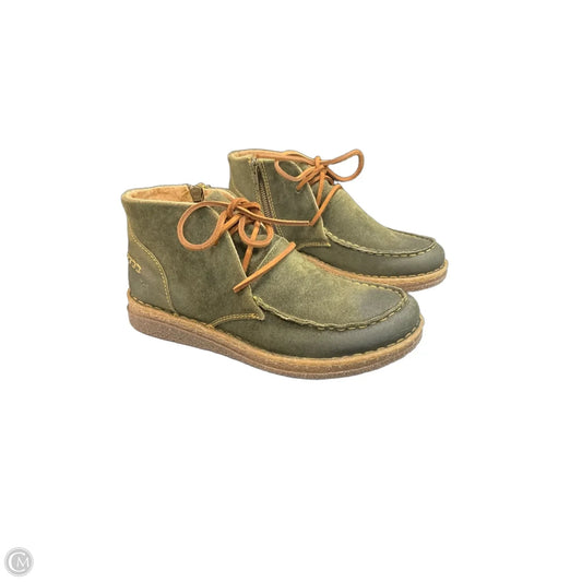 Boots Ankle Flats By Born In Green, Size: 8.5