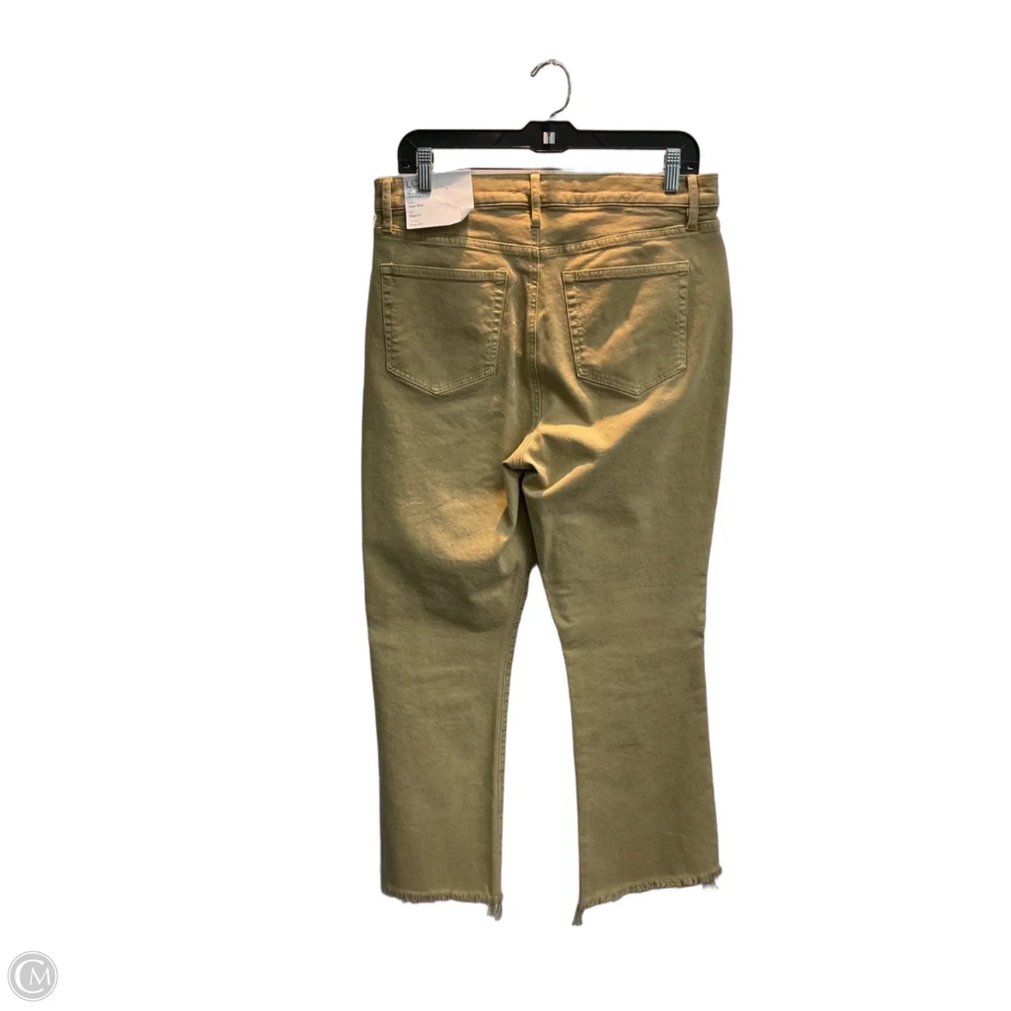 Jeans Boot Cut By Loft In Tan Denim, Size: 10