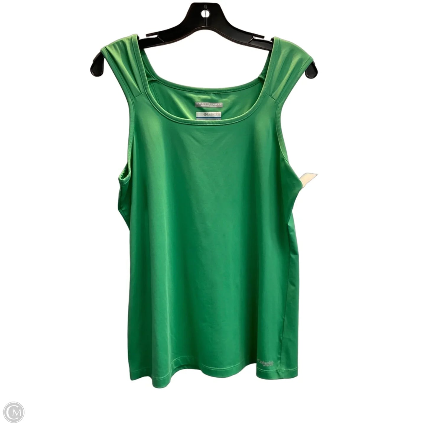 Tank Top By Columbia In Green, Size: L