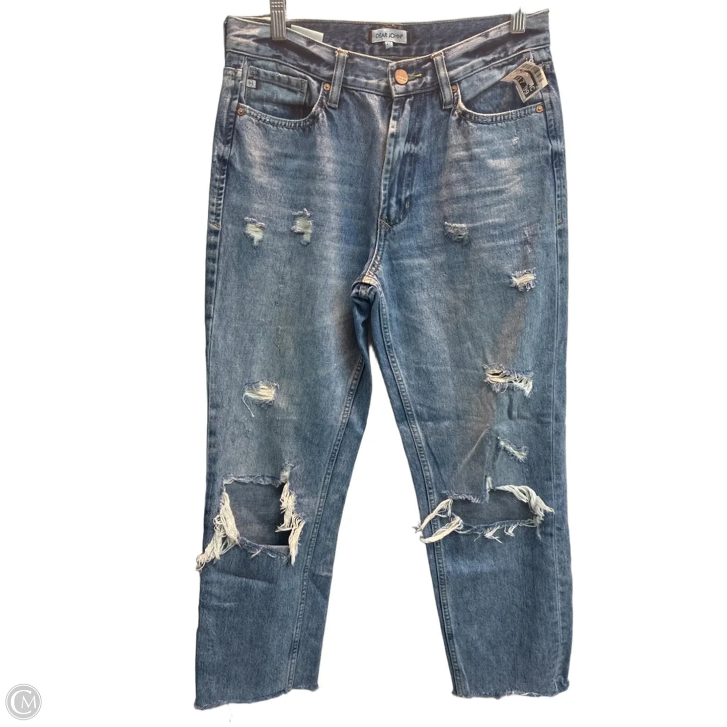 Jeans Straight By Dear John In Blue Denim, Size: 4