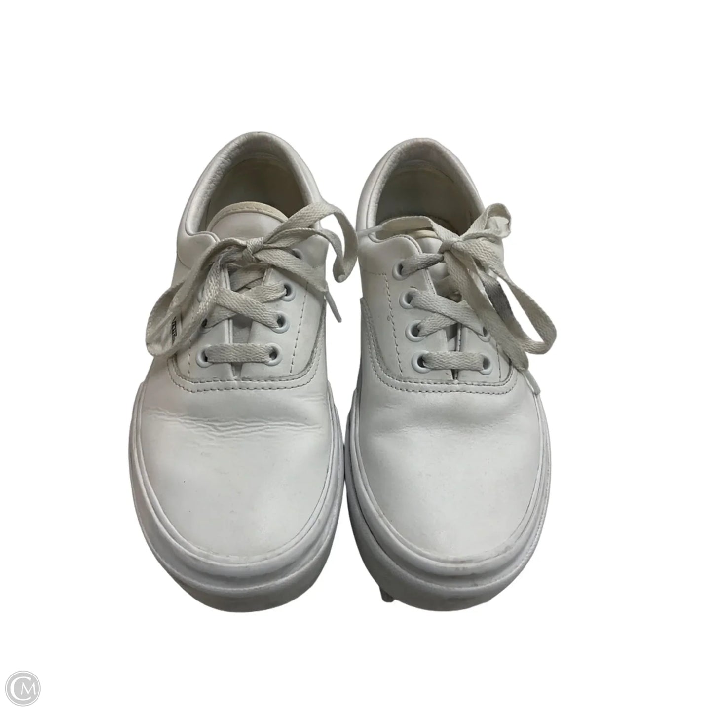 Shoes Sneakers By Vans In White, Size: 6.5