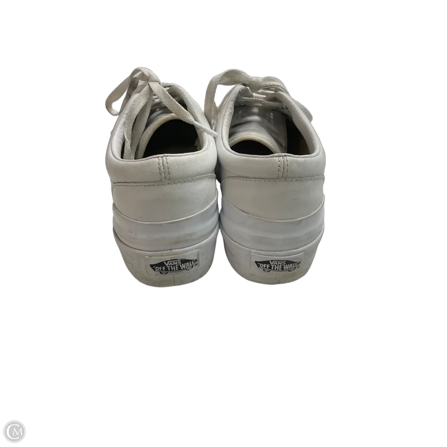 Shoes Sneakers By Vans In White, Size: 6.5