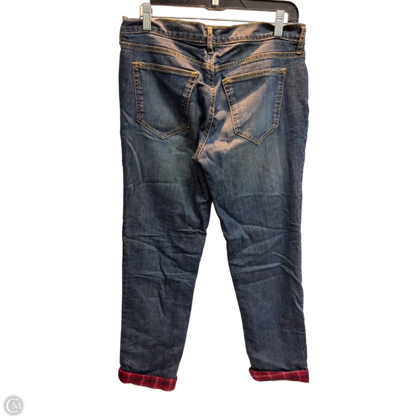 Jeans Boyfriend By Eddie Bauer In Blue Denim, Size: 4