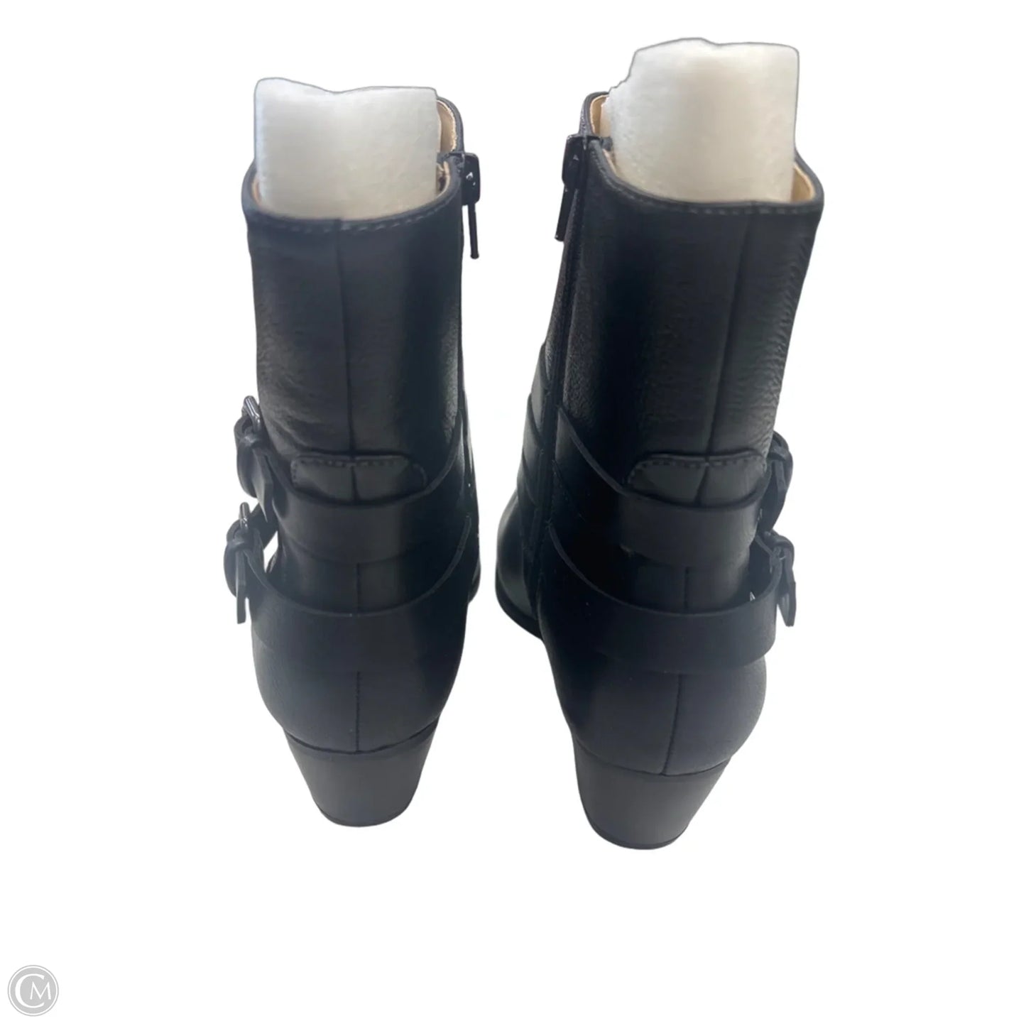 Boots Ankle Heels By Naturalizer In Black, Size: 8