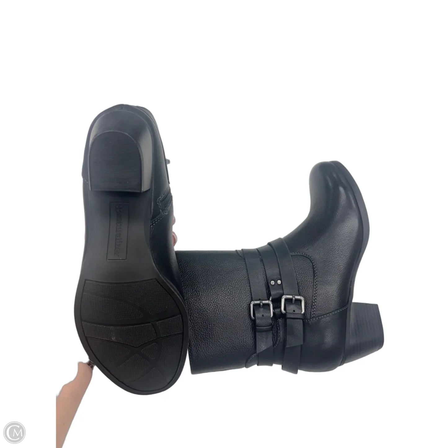 Boots Ankle Heels By Naturalizer In Black, Size: 8