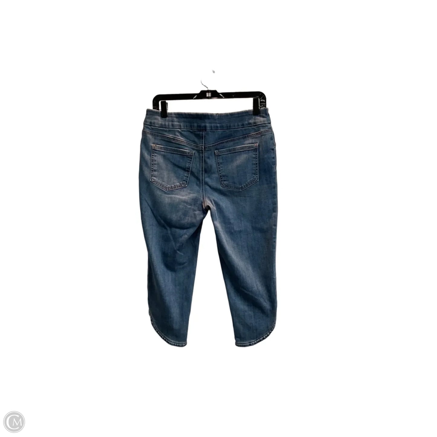 Capris By Chicos In Blue Denim, Size: 6