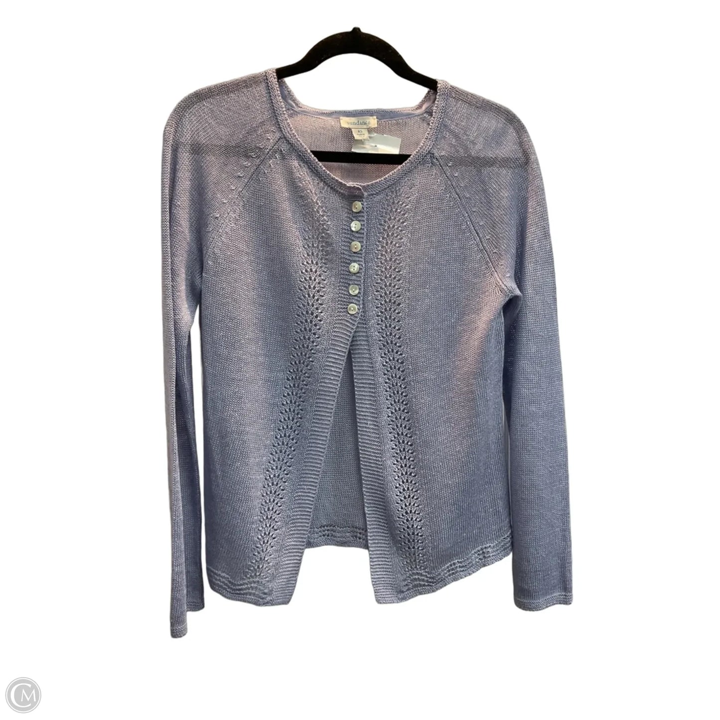 Cardigan By Sundance In Blue, Size: Xs