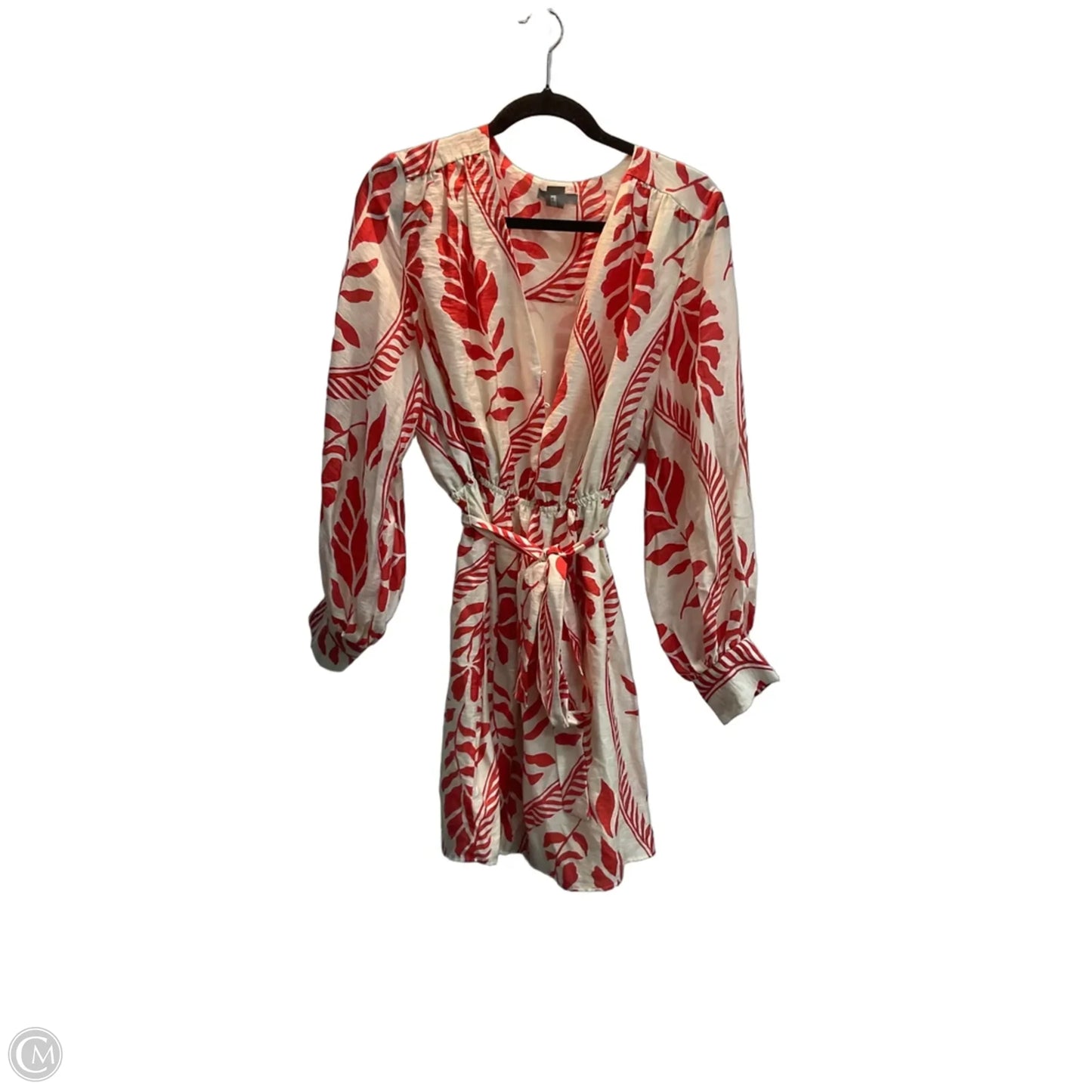 Dress Party Short By H&m In Red & White, Size: M