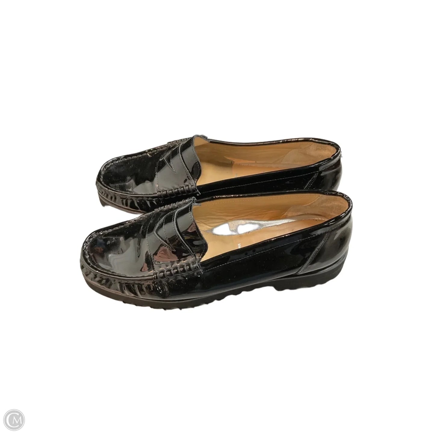 Shoes Flats By Clothes Mentor In Black, Size: 9.5