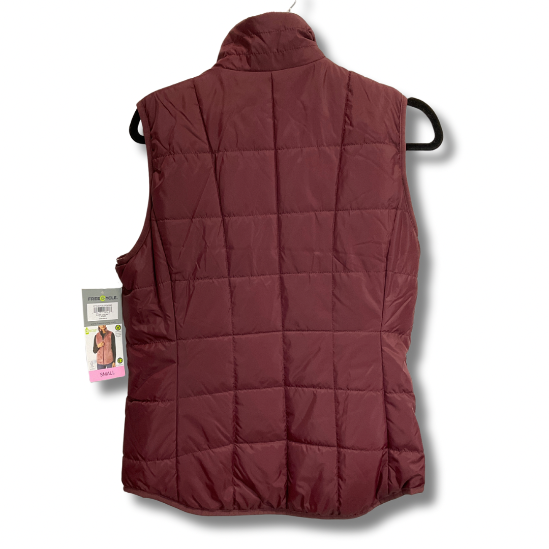 Vest Puffer & Quilted By Free Country In Red, Size: S