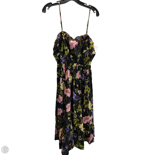 Dress Casual Maxi By Express In Floral Print, Size: M