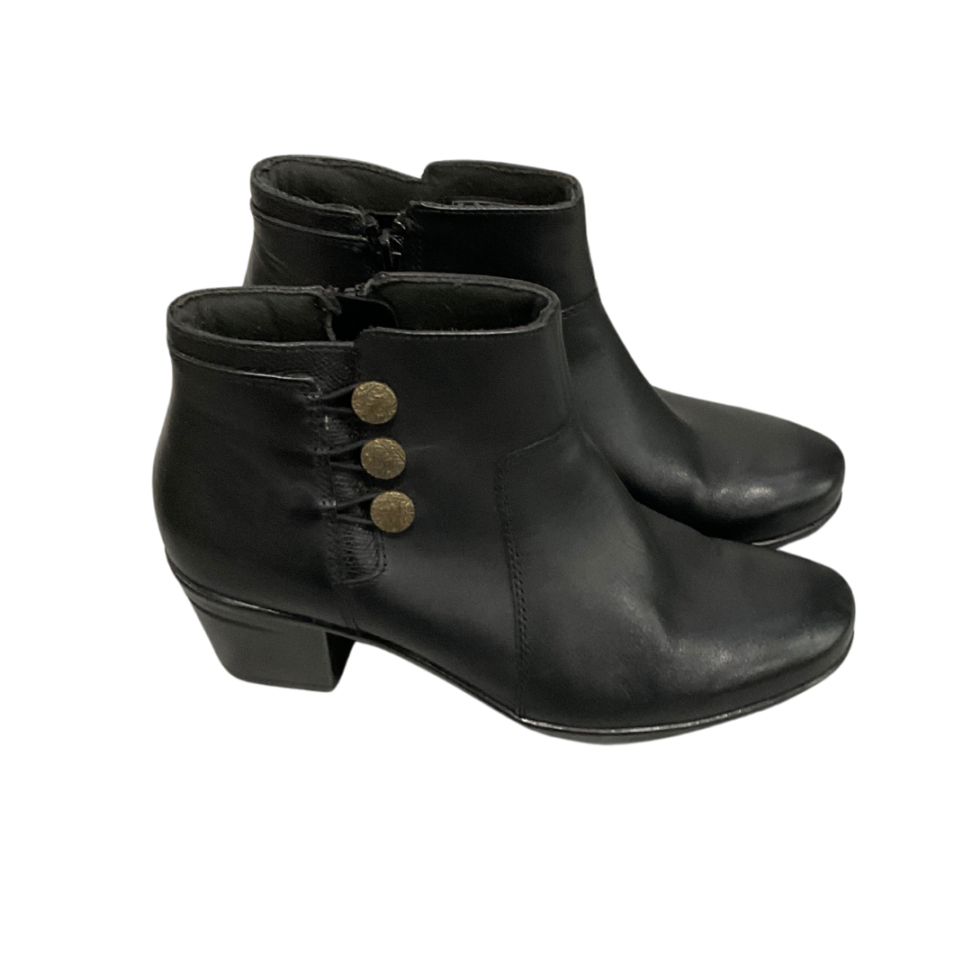 Shoes Heels Block By Clarks In Black, Size: 6.5