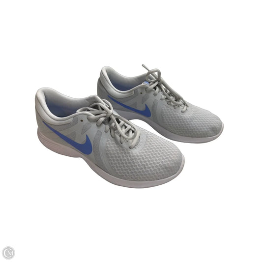 Shoes Athletic By Nike In Grey, Size: 10