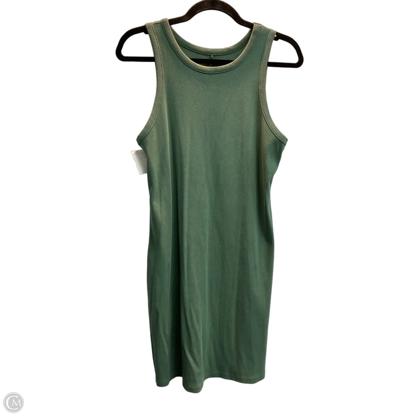 Dress Casual Midi By A New Day In Green, Size: M