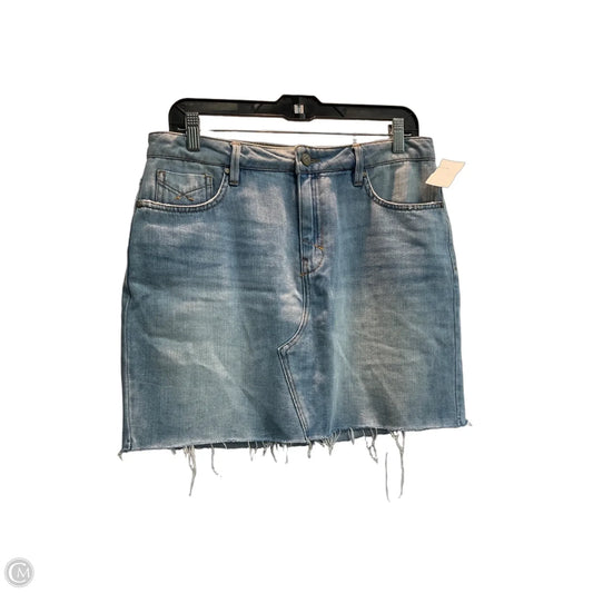 Skirt Mini & Short By Clothes Mentor In Blue Denim, Size: 10