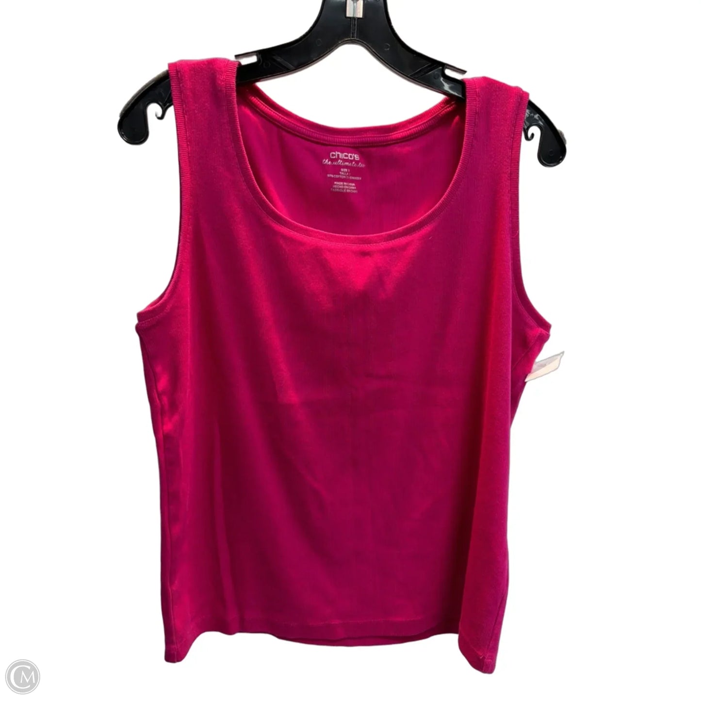 Tank Top By Chicos In Pink, Size: Xl