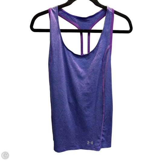 Athletic Tank Top By Under Armour In Purple, Size: Xl