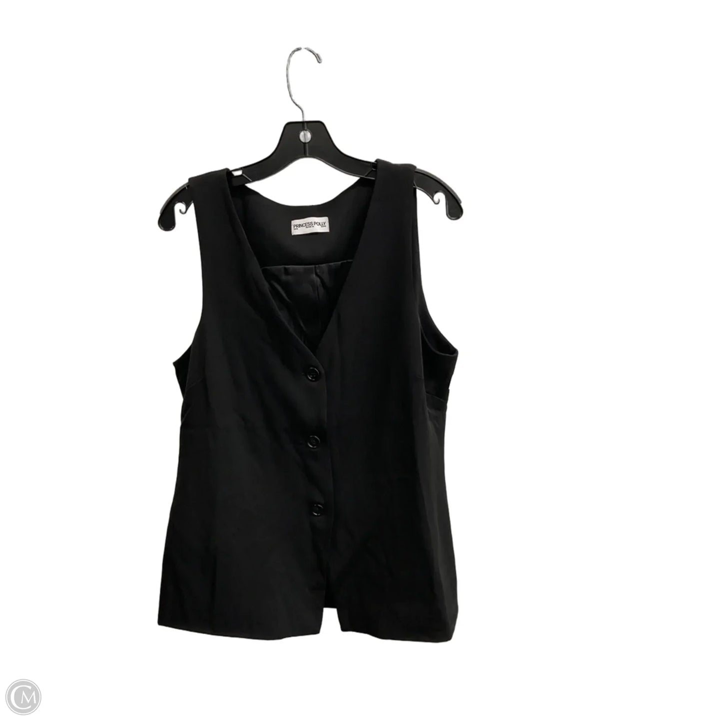 Top Sleeveless By Princess Polly In Black, Size: M