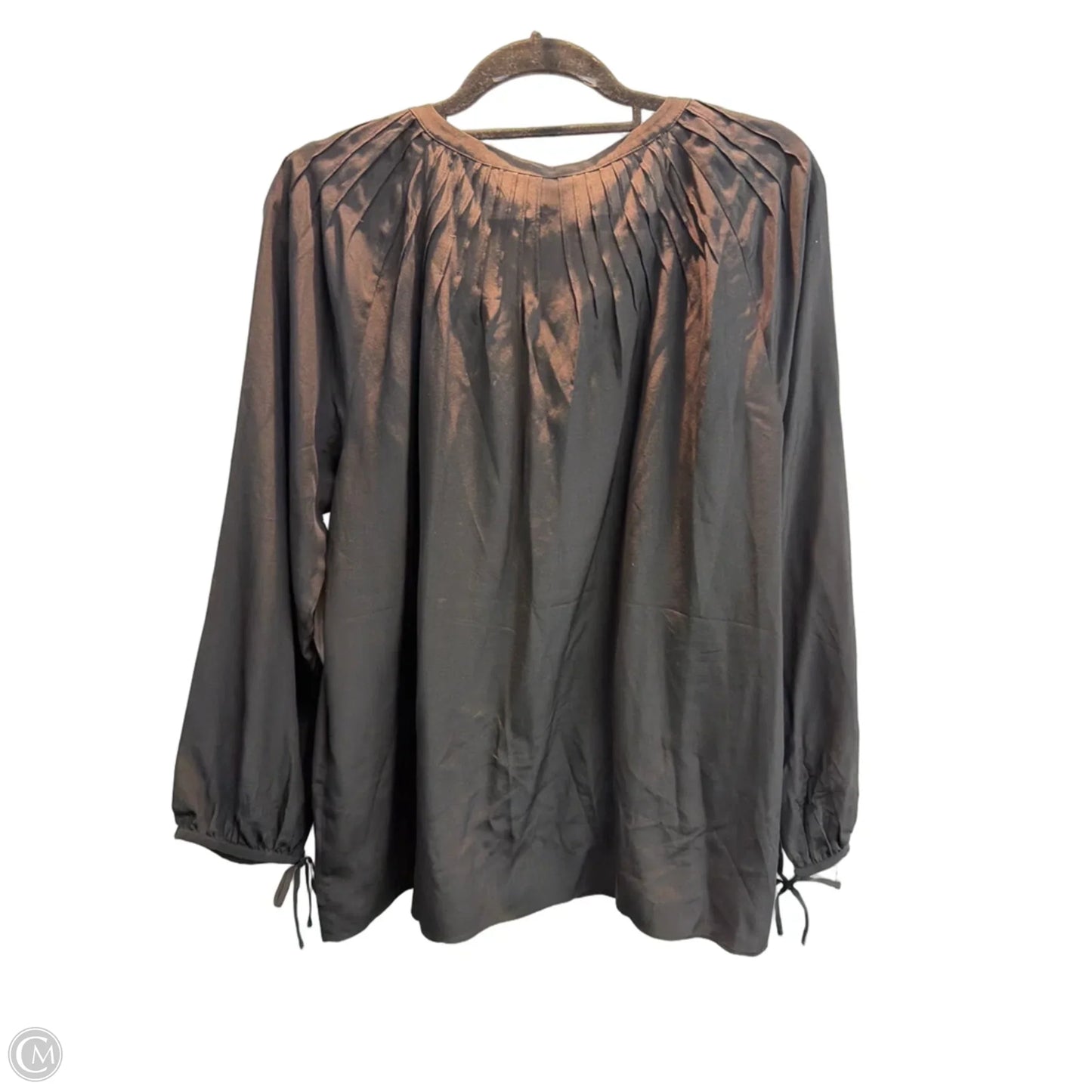 Blouse Designer By Lilly Pulitzer In Black, Size: Xl