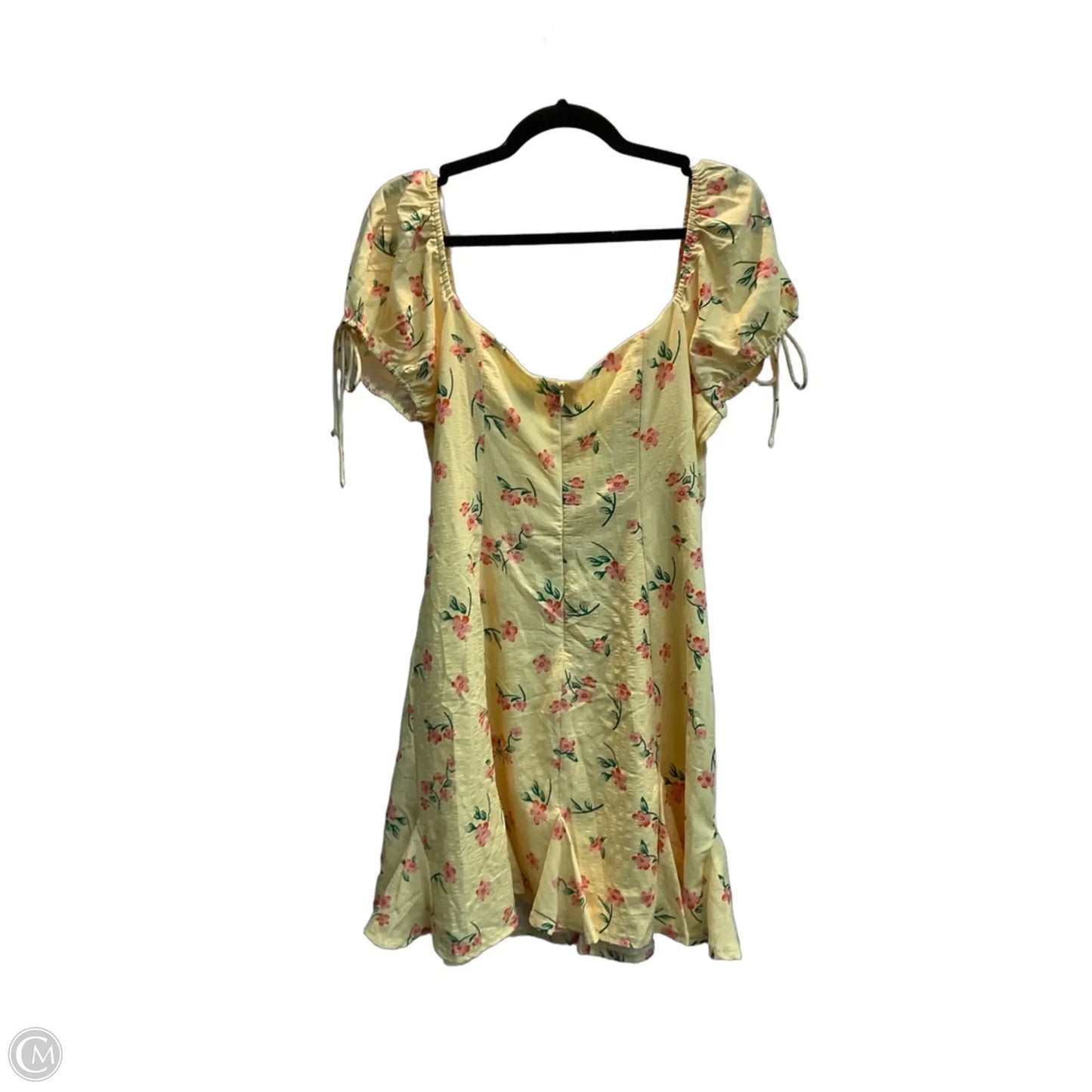 Dress Casual Short By Princess Polly In Yellow, Size: M