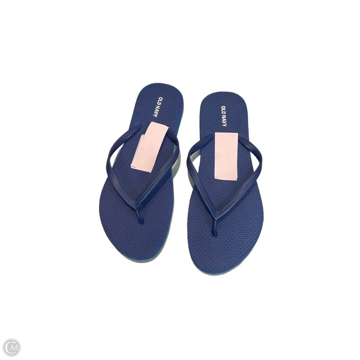Sandals Flip Flops By Old Navy In Blue, Size: 10