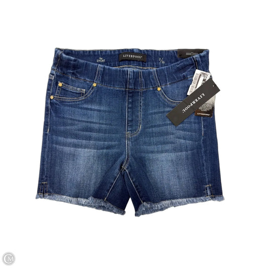 Shorts By Liverpool In Blue Denim, Size: 2