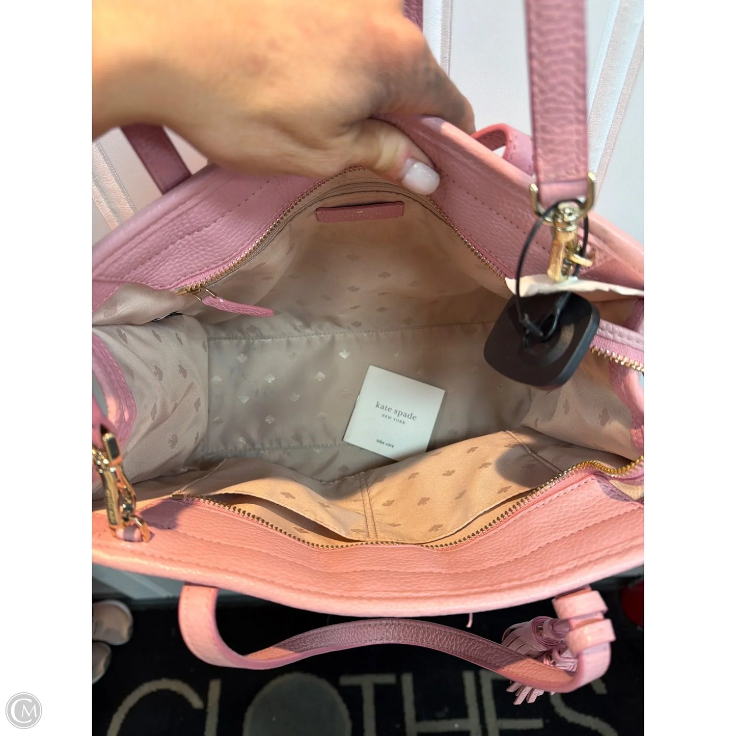 Tote Designer By Kate Spade, Size: Medium