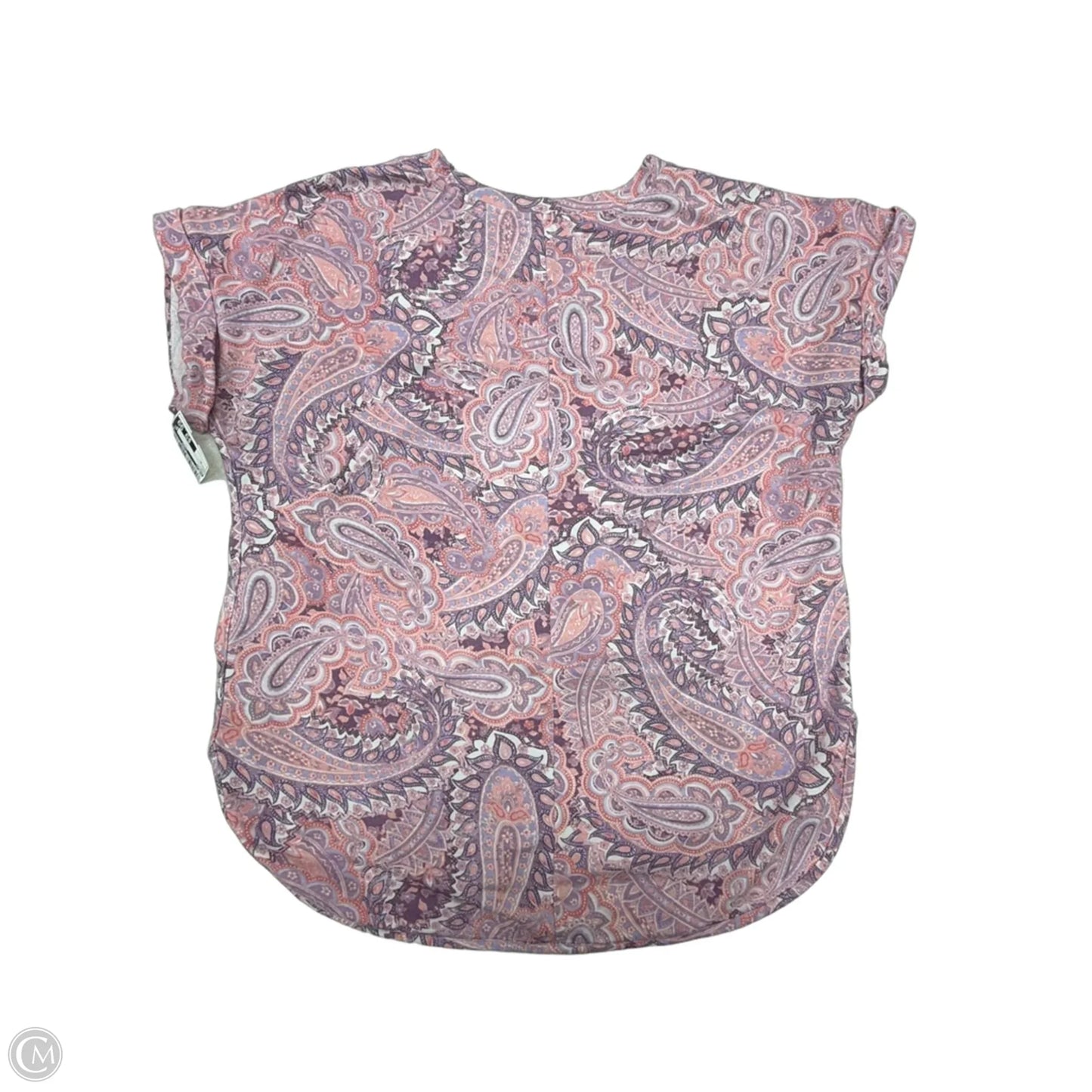 Top Short Sleeve By Cupio In Pink, Size: Xl