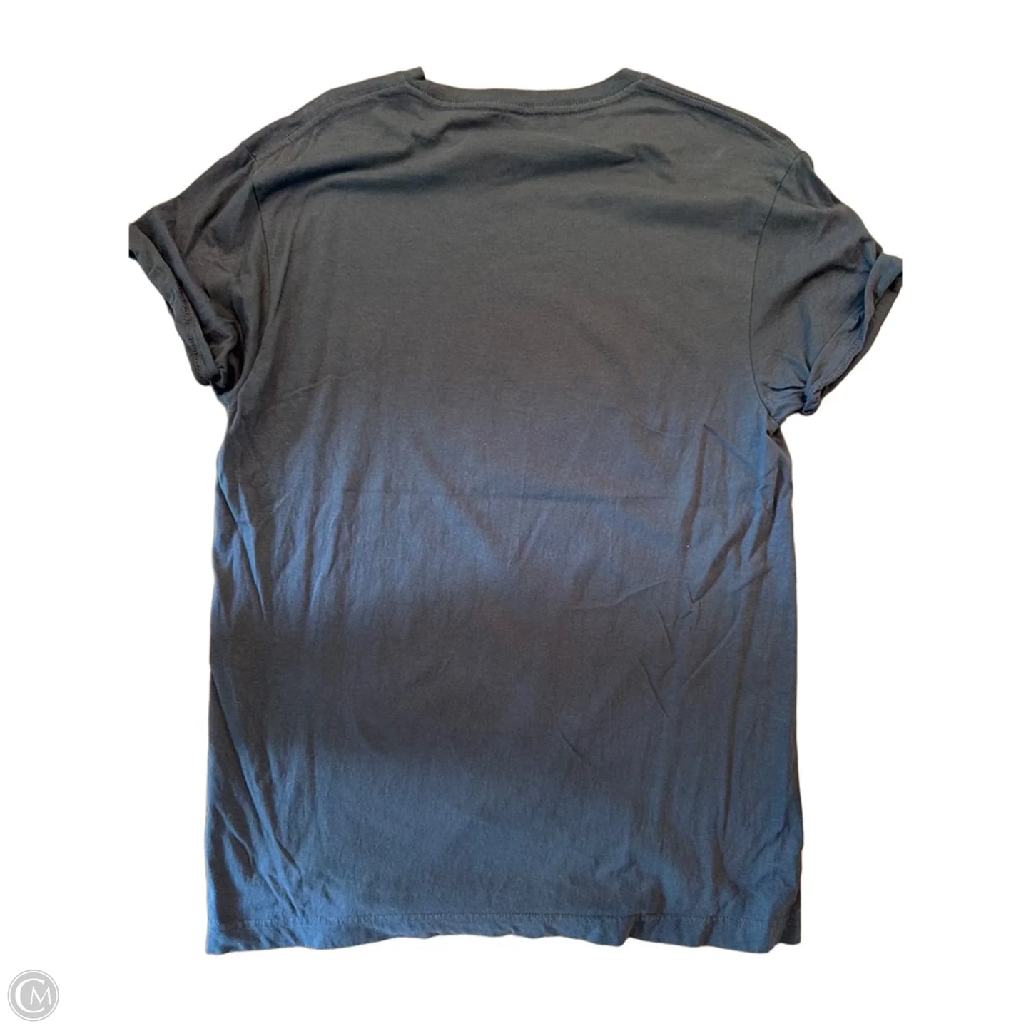 Top Short Sleeve Basic By Clothes Mentor In Grey, Size: M