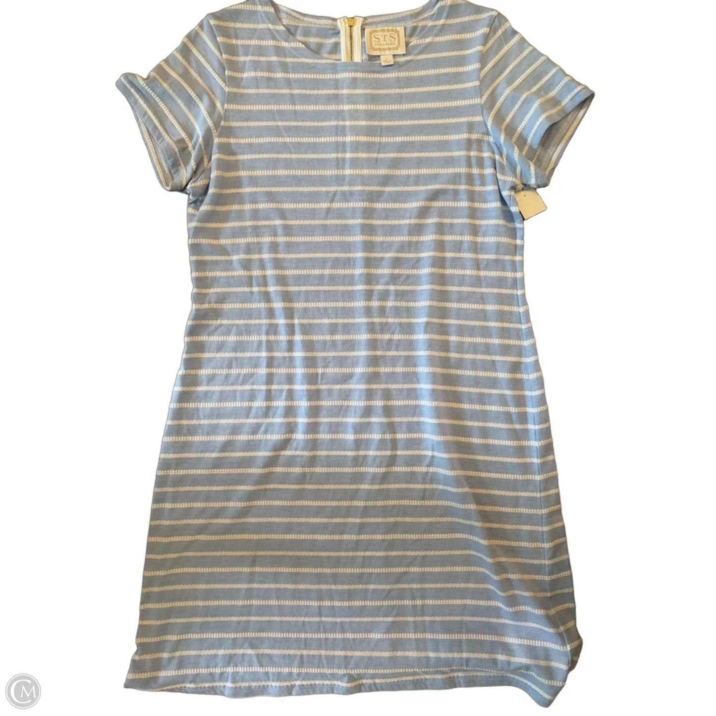 Dress Casual Midi By Sts Blue In Blue, Size: L