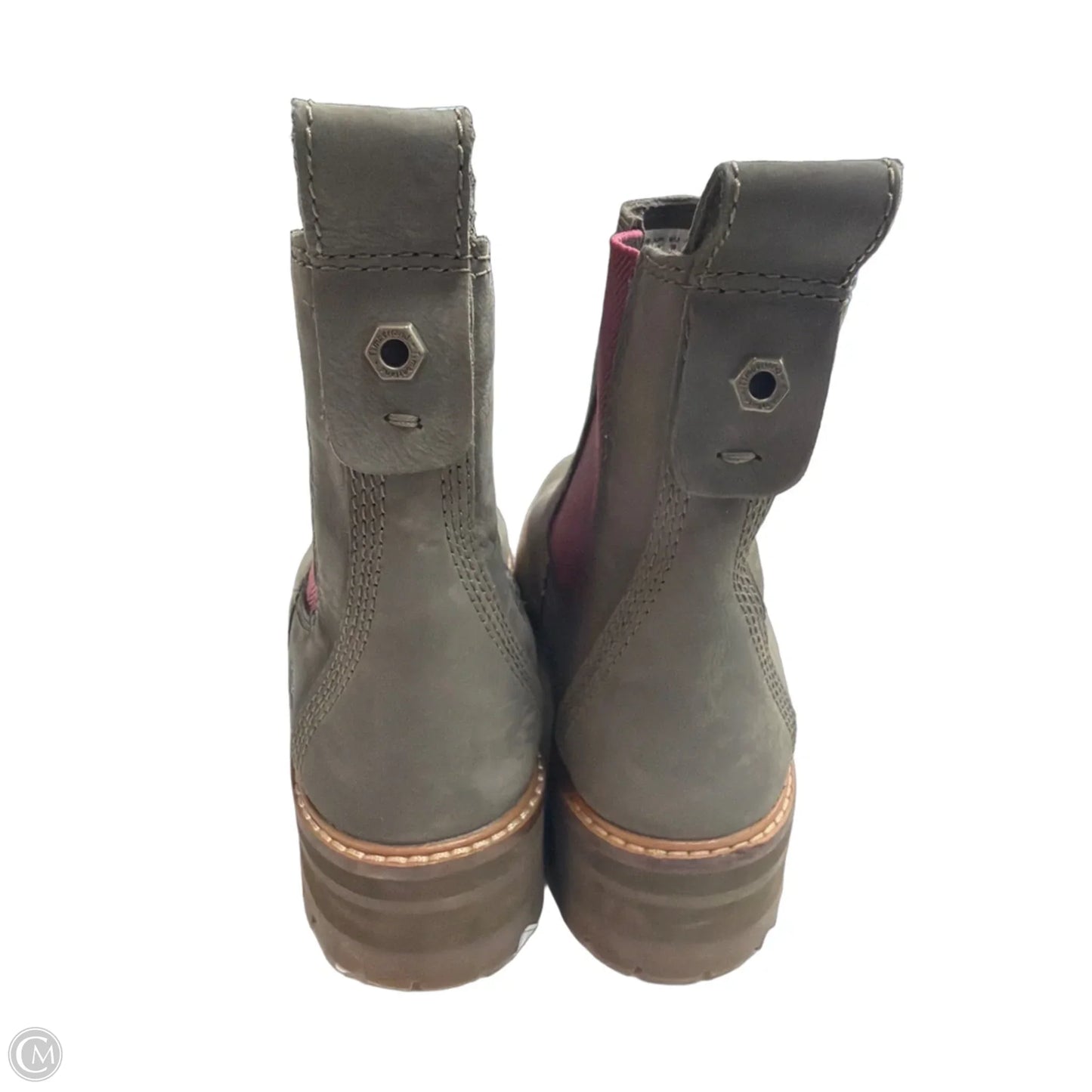 Boots Ankle Flats By Timberland In Grey, Size: 7