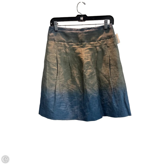 Skirt Midi By Vince In Ombre Print, Size: 2