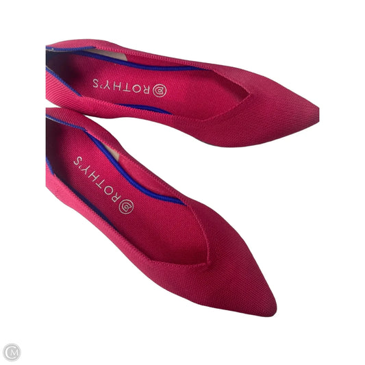 Shoes Flats By Rothys In Pink, Size: 12
