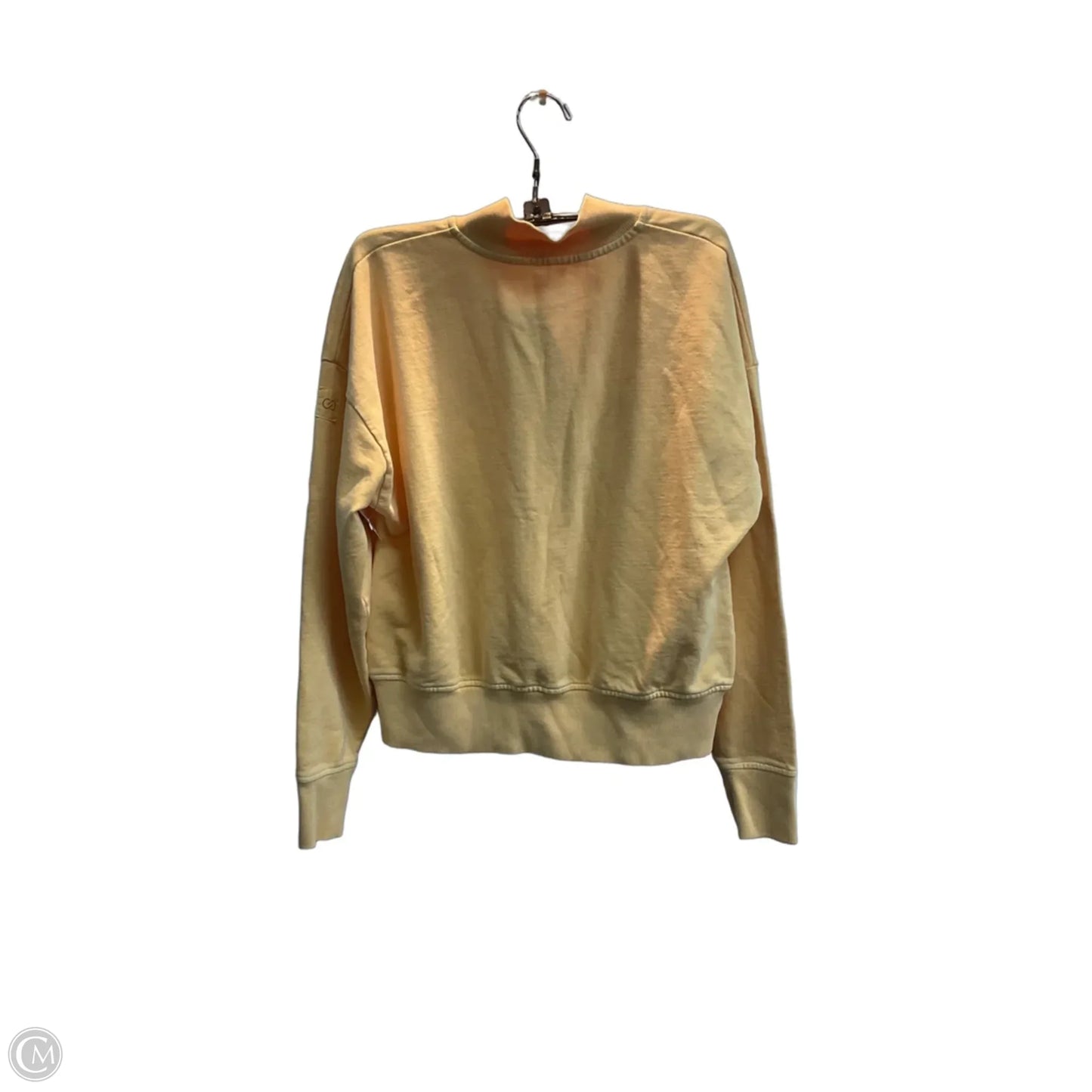 Athletic Sweatshirt Collar By Calia In Orange, Size: M