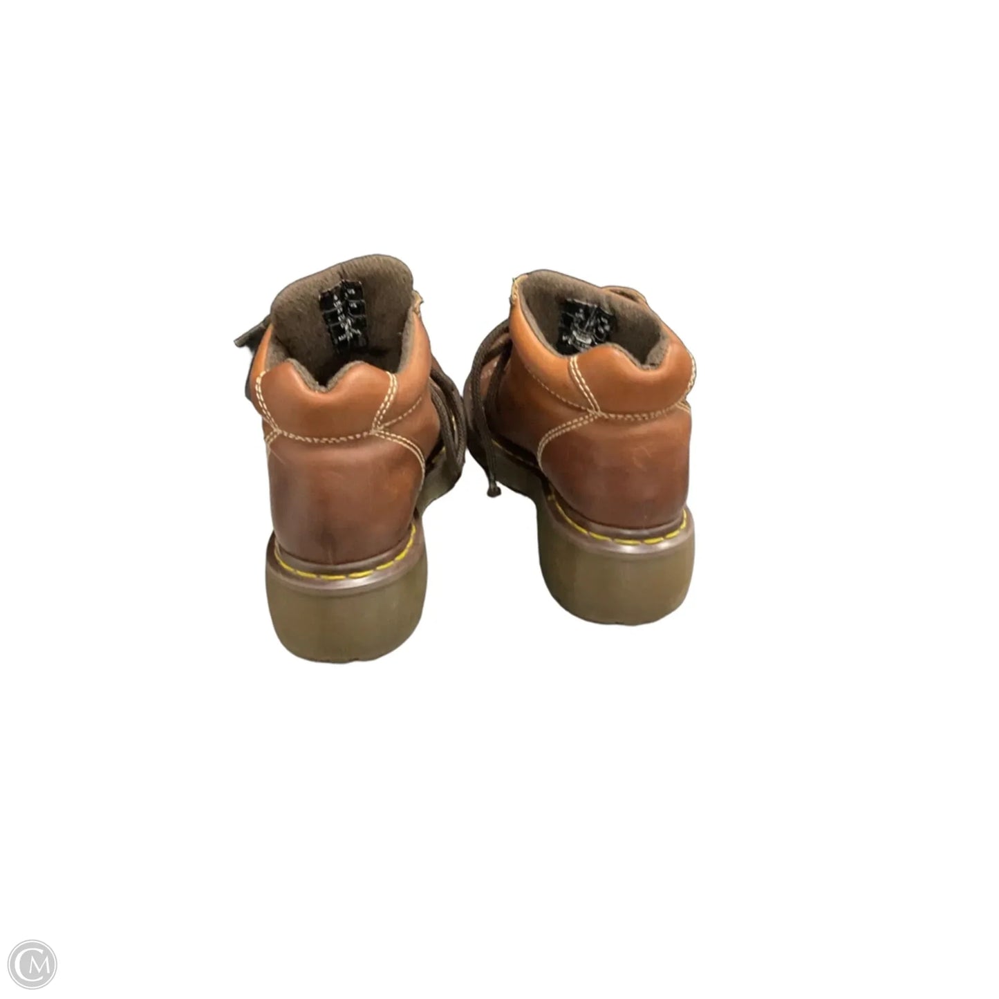Boots Ankle Flats By Dr Martens In Brown, Size: 7