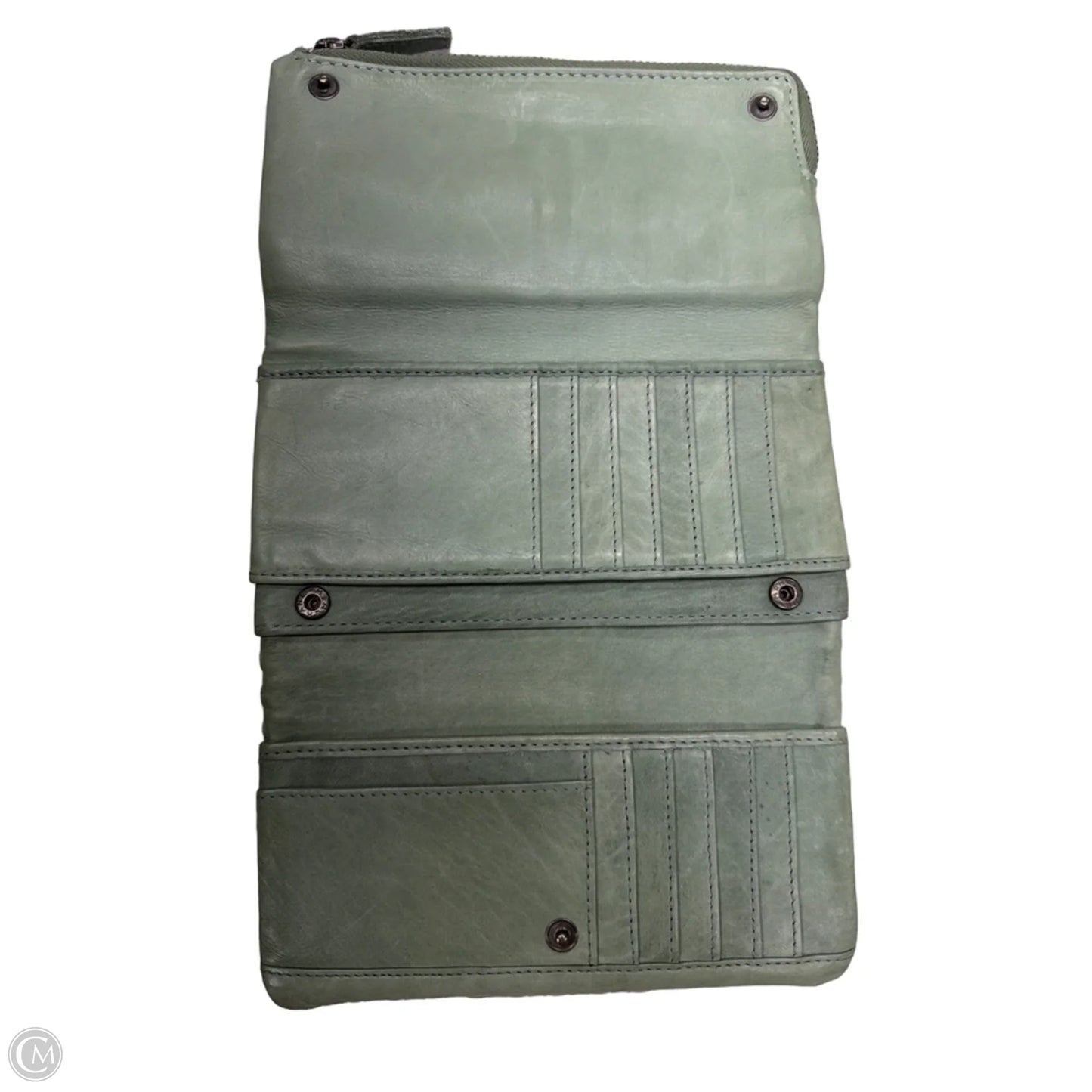 Wallet Leather By Clothes Mentor, Size: Small