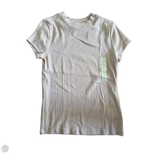 Top Short Sleeve Basic By A New Day In Pink, Size: M