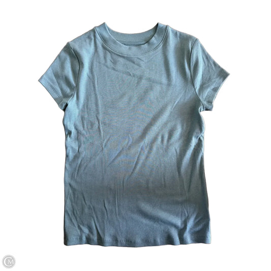 Top Short Sleeve Basic By A New Day In Teal, Size: M