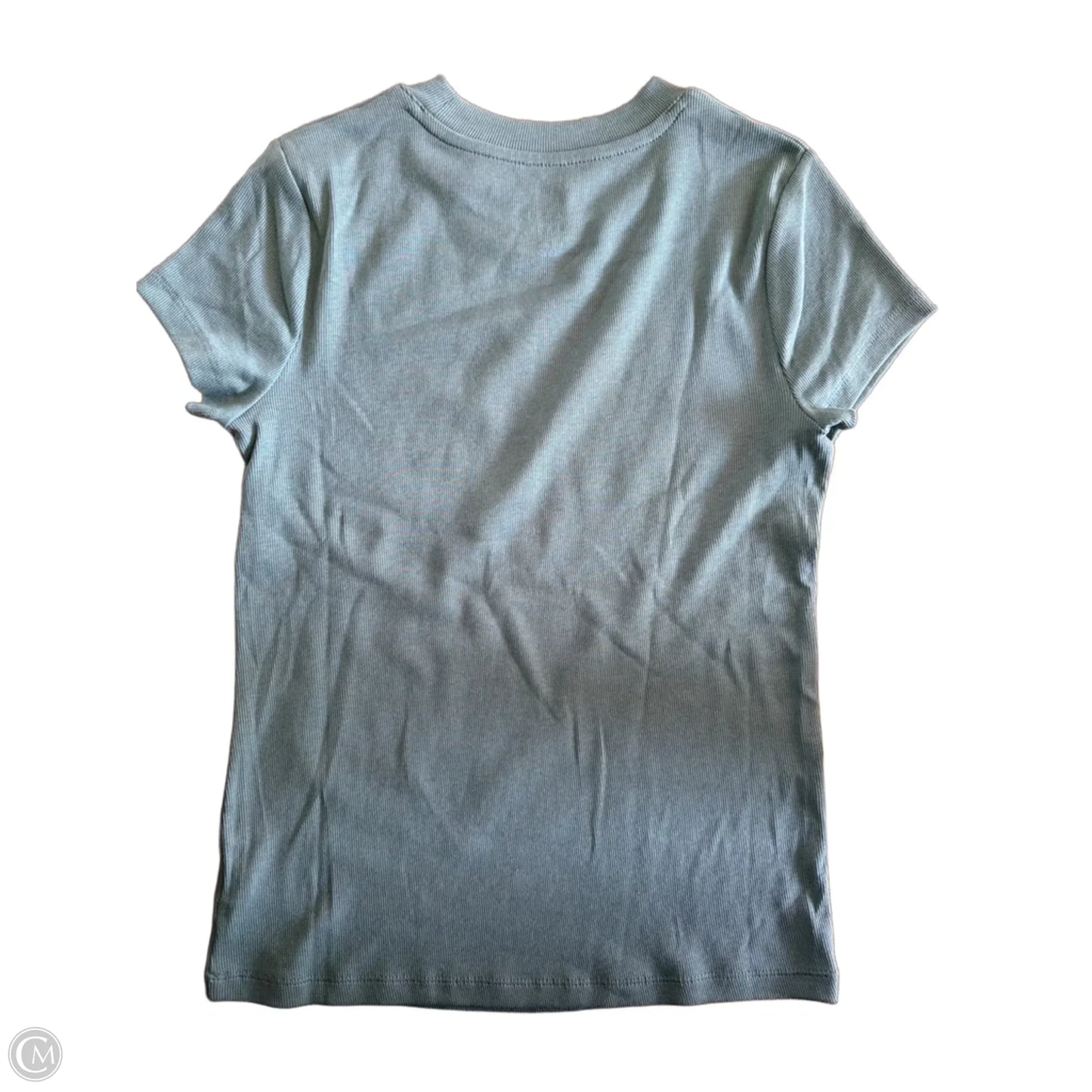 Top Short Sleeve Basic By A New Day In Teal, Size: M