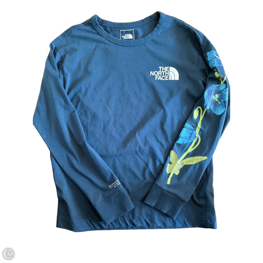 Top Long Sleeve Basic By The North Face In Teal, Size: S
