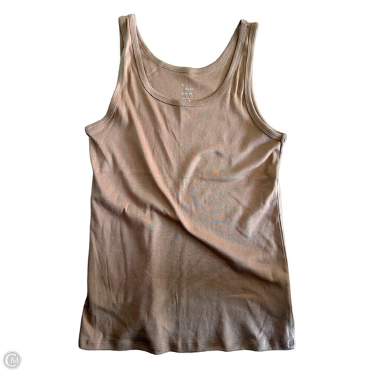 Tank Top By A New Day In Brown, Size: M