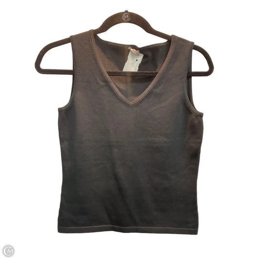 Tank Top By Ann Taylor In Black, Size: Xs